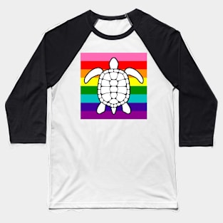 pride turtles - gay Baseball T-Shirt